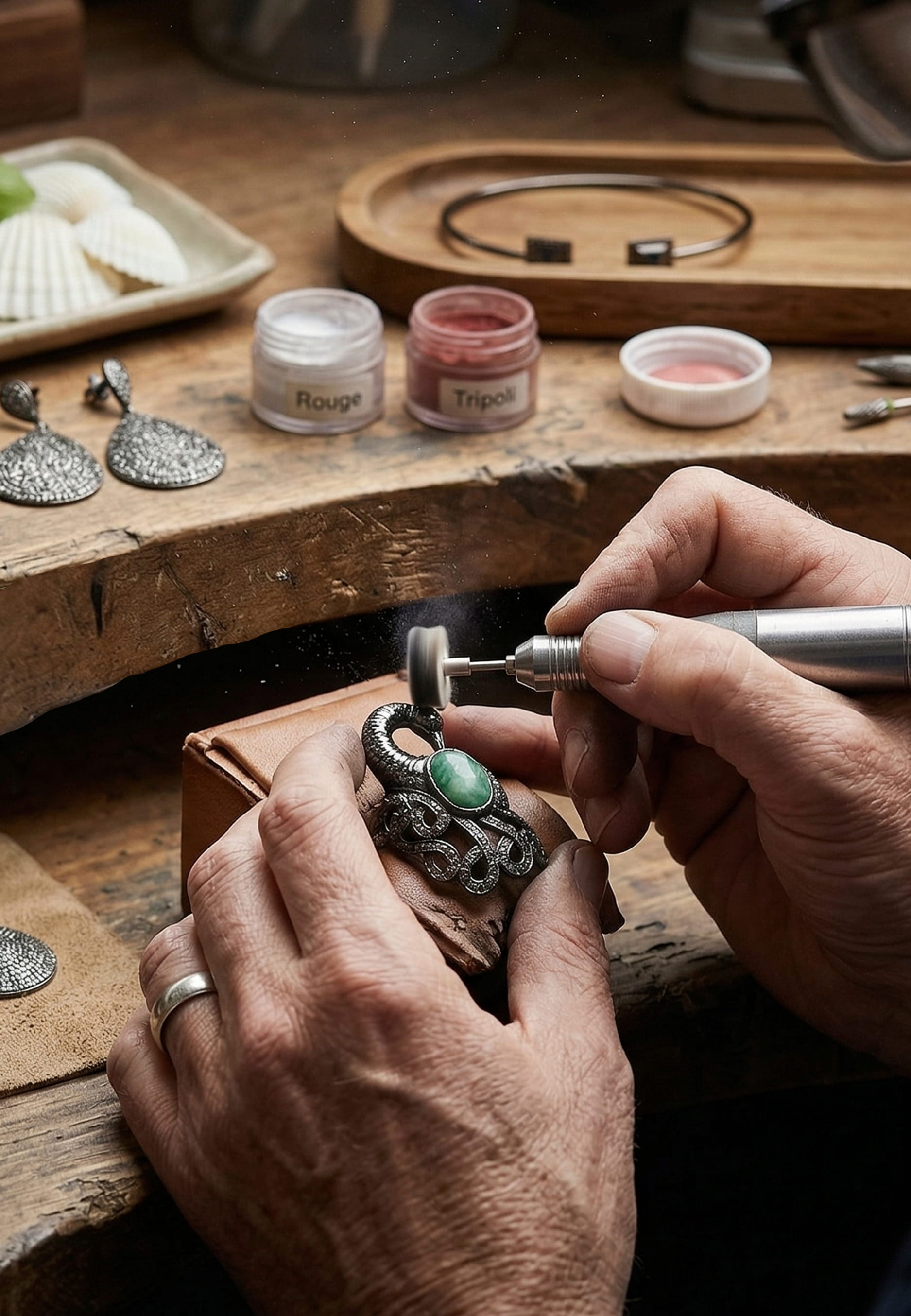 Custom-made Pave Diamond Jewelry for Brands