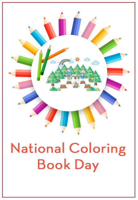 History and Origins of National Coloring Book Day
