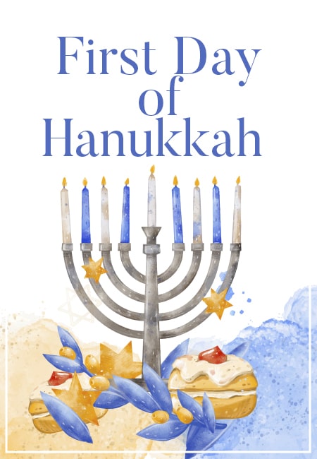 The Significance of Light: Reflecting on the First Day of Hanukkah