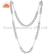 Craft Chain, 5Pcs Metal Craft Chain Highly Durable Stylish Design Multi  Purpose Exquisite Luster for Necklace (Gold)