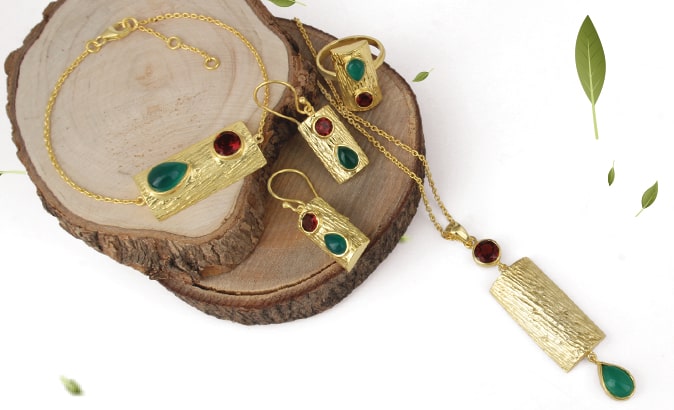 Tree Bark Jewelry Collection for Love a Tree Day