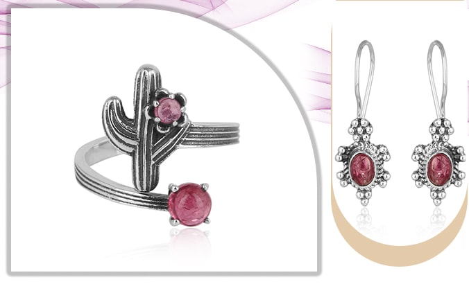 October Birthstone Tourmaline Jewelry