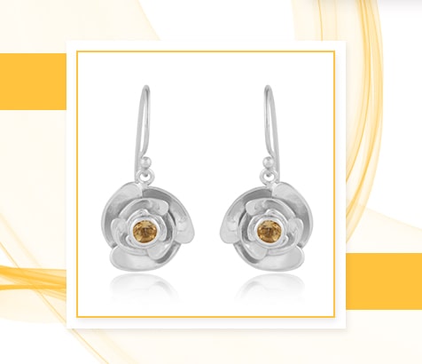 Citrine Earrings Supplier