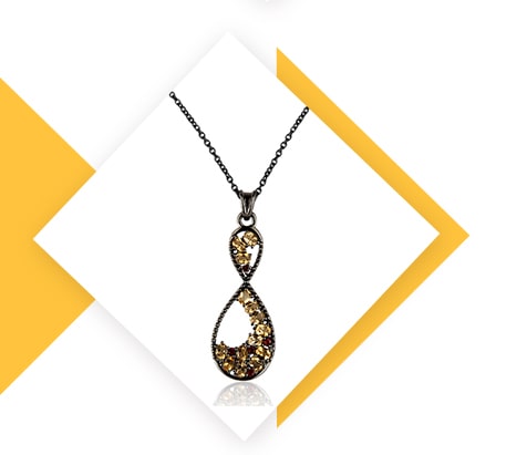 Citrine Necklace for Women