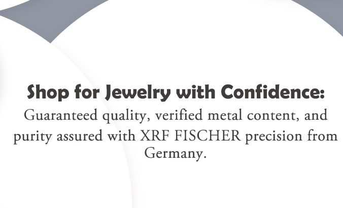 Shop Now XRF FISCHER Precision Verified Jewelry